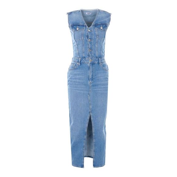 Liu Jo Women Denim Long Dress